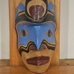 First Nations Pacific North West Coast Carved Mask